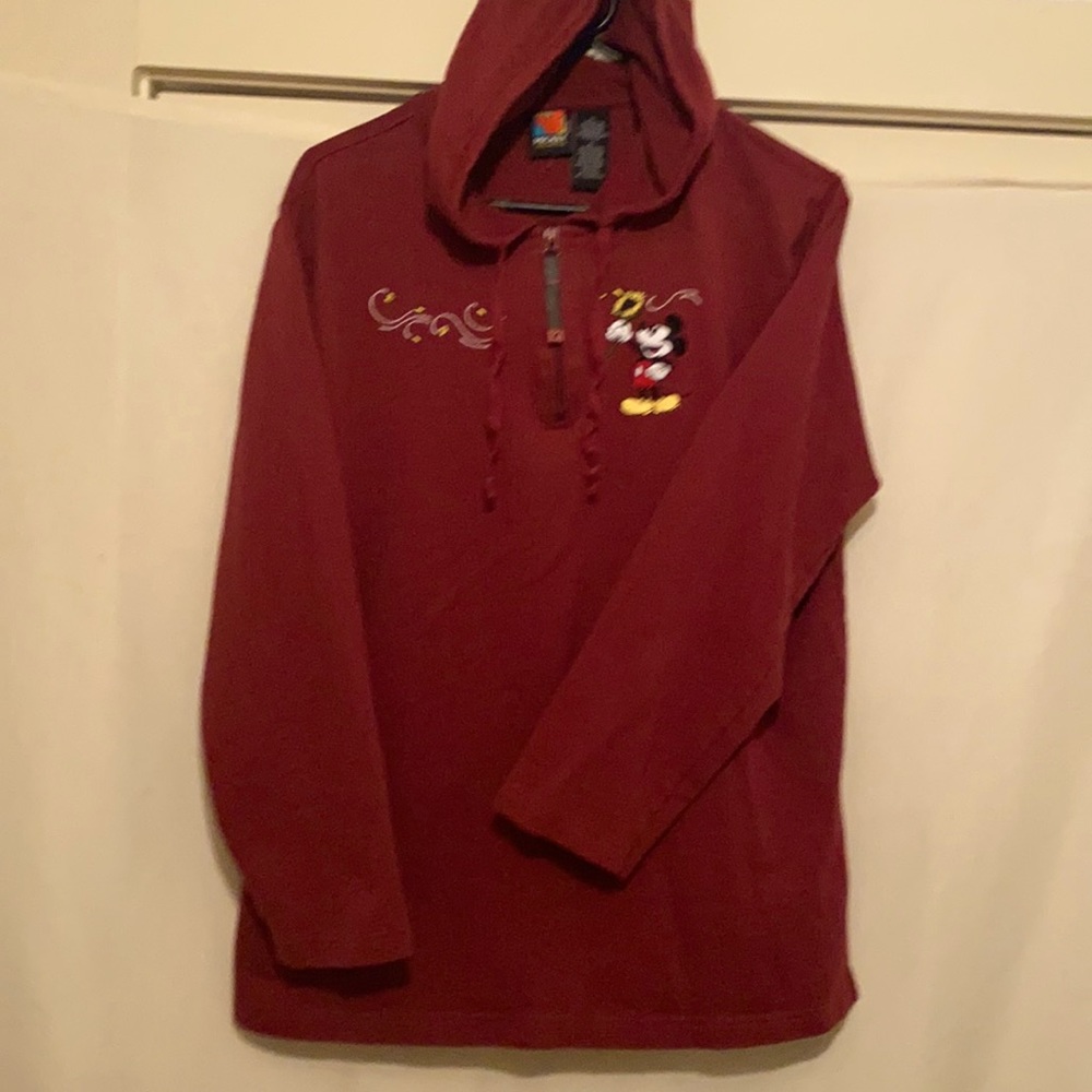 1990s vintage hooded zip down Disney warm-up jacket very nice condition
